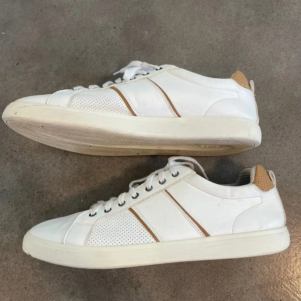 ALDO Kailiclya White Mens Low Top fashion sneaker shoes size 13